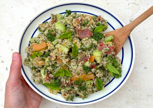 Recette mélange assaisonné Taboulé D'Chez Nous Berry Graines